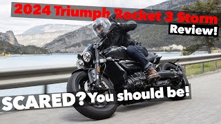 2024 Triumph Rocket 3 Storm | Review and first ride by Mid-life Crisis Motorcyclist  19,105 views 3 weeks ago 30 minutes