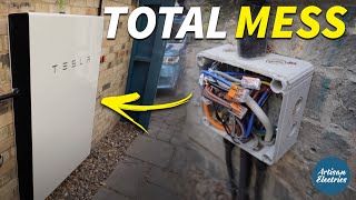 The WORST Tesla Powerwall install I've ever seen 🤯