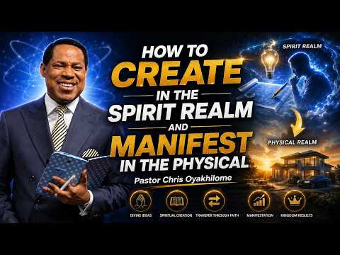 HOW TO CREATE IN THE SPIRIT REALM AND MAKE IT MANIFEST IN THE PHYSICAL || PASTOR CHRIS OYAKHILOME