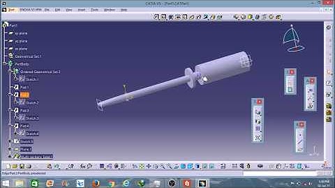 Catia V5: Screw driver Tutorial