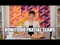 How to do Partial Seams - Entangled Sky