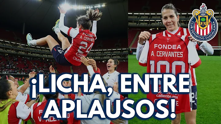 CELEBRAN EL GOL 100 DE ALICIA CERVANTES EN LIGA MX...