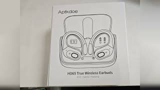 Review: Wireless Earbuds 75hrs Bluetooth 5.4 Headphone Sport, 2025 Bluetooth Earbuds Stereo De...