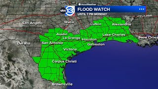 Flood Watch expanded, now includes Harris Co. and more through Memorial Day