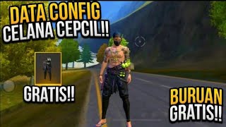 Config Celana Cepcil Terbaru || Config Celana Zombie Terbaru Full Efek || Config FF