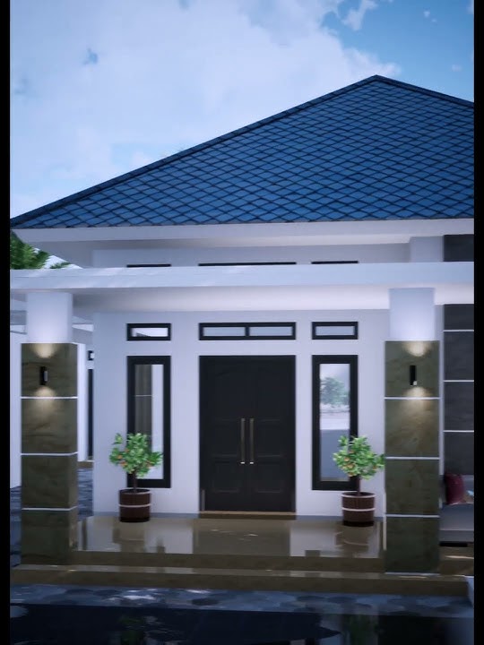 Rumah 3 kamar beratap Limas #shortvideo #homedesign