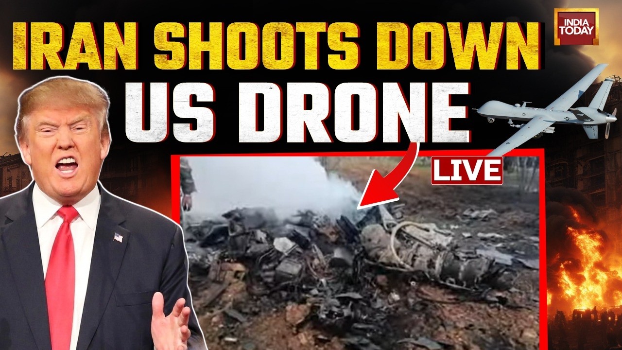 Middle East War LIVE: Big Blow To Trump As Iran Downs US MQ-9 Reaper Drone | Iran Israel US War News