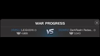 [XMN-L] vs [RDMRZ] - Path 6 & 4 - 2 Minis - Deathless - War 9 Season 64