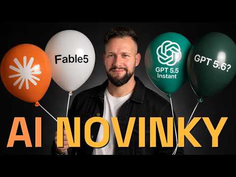 Cover: Super AI novinky v Claude, OpenAI či z Číny!