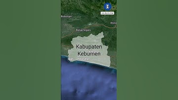 Geografi Kabupaten Kebumen, Provinsi Jawa Tengah, NKRI🇮🇩