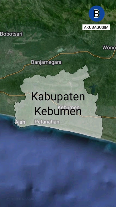 Geografi Kabupaten Kebumen, Provinsi Jawa Tengah, NKRI🇮🇩
