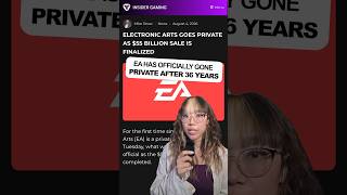 HUGE NEWS: EA has officially gone PRIVATE after 36 years..