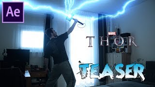 THOR Mjölnir Lighting Effect - Adobe After Effects - TEASER