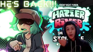 Garcello can't take the SMOKE!! | Friday Night Funkin' - Hazier River (Smoke Em' Out Struggle)