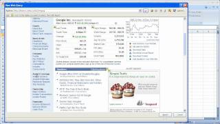 Finance in Excel 8 - Quickly Import Income Statement, Balance Sheet, Stmnt of Cash Flows into Excel