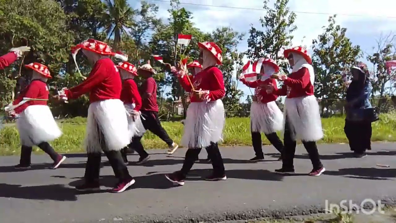 Karnaval Kemerdekaan HUT RI 80 di kecamatan  Ngombol  Purworejo#karnaval #17agustus #purworejo 