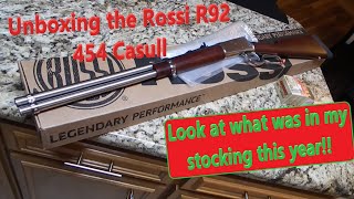 Unboxing the Rossi 454 Casull