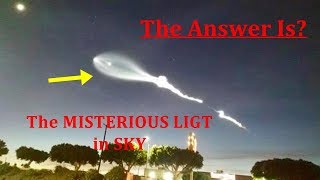 Phenomenal Light in the Sky! SpaceX Falcon 9 launch offers dramatic show over L A
