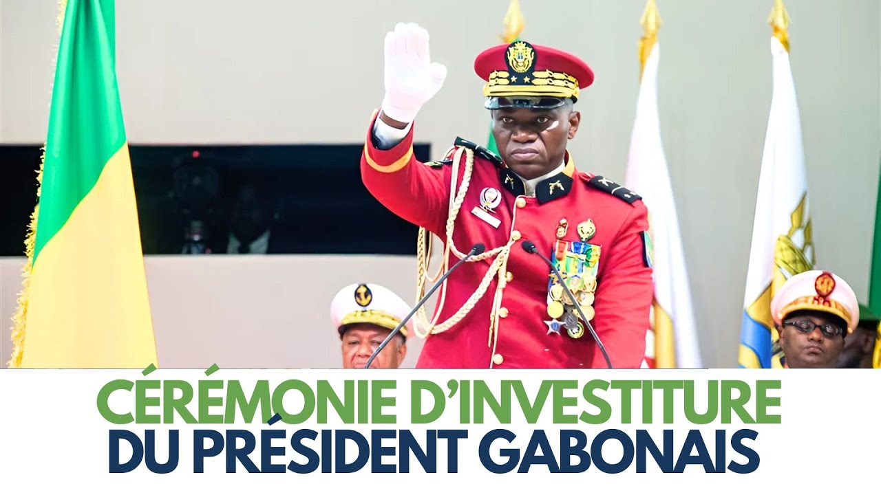 Cérémonie Complet | Investiture du Président Gabonais élu, Brice Oligui Nguema.