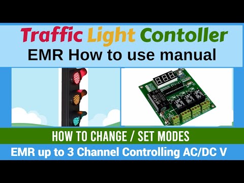 How to program Manual (on board) Traffic Light / Signal Controller /Sequencer