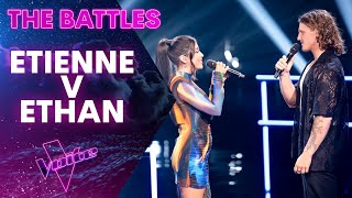 Etienne V Ethan: Lizzy McAlpine's 'Ceilings' | The Battles | The Voice Australia Resimi