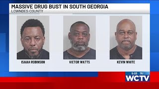 3 arrested, over 50lbs of drugs seized after long-term investigation