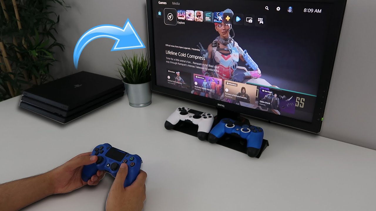 How PLAY PS5 GAMES ON PS4! (PS5 Remote Play) METHOD) -