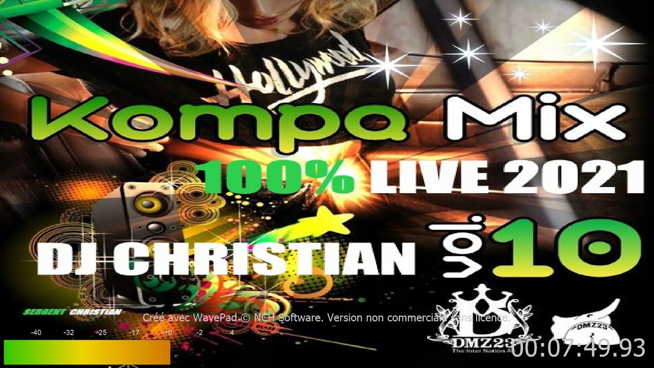 Kompa mix 100 Live Vol 10 2021 Dj christian YouTube
