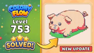 Details Colony Flow! Level 753 Walkthrough 🐜 | ABI GAMES Solution & Gameplay 🧩 (New Update) Update