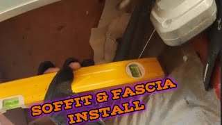 Soffit and fascia install