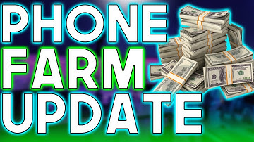 New 2021 Phone Farm Update! | Increased Earnings?!