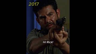Rick & Morales Face Off After Years The Walking Dead