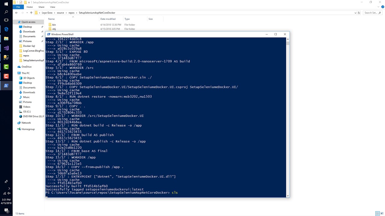 Selenium docker - YouTube