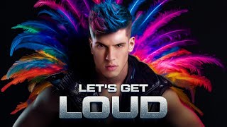 DJ FEELING - Let's Get Loud (Official Visualizer) Resimi