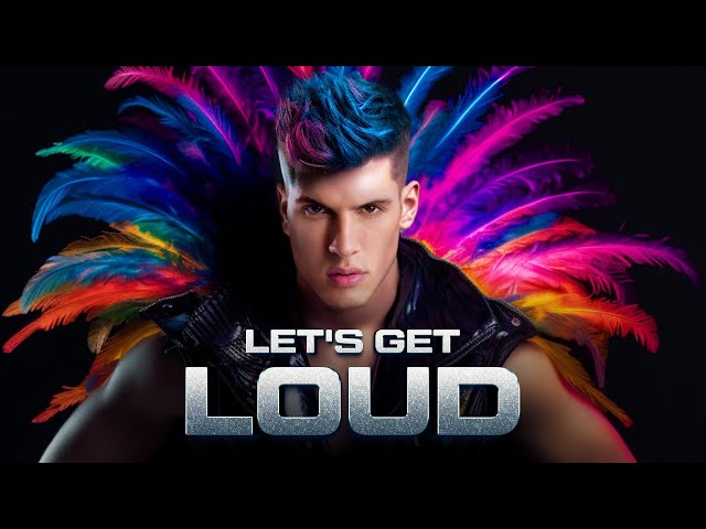 DJ FEELING - Let's Get Loud (Official Visualizer) class=