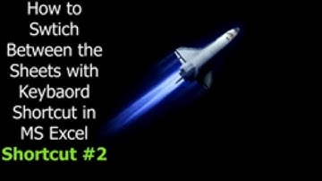 How to Switch Between Sheets with keyboard | MS-Excel Keyboard Shortcut Keys for Windows 10 & 11