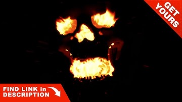 Horror SKULL intro Fire Hell