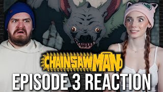 BAT MAN?!? Chainsaw Man Episode 3 Reaction \u0026 Review | Meowy's Whereabouts | MAPPA on Crunchyroll
