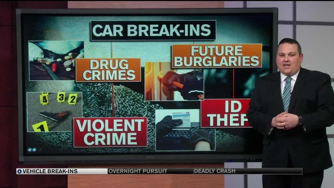News 5 Investigates: Car break-ins a road to crime