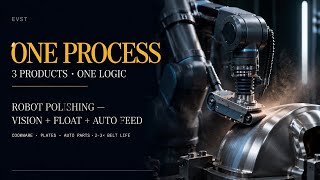 Robot Polishing — One Process, Three Products: Cookware, Plates, Auto Parts | EVST