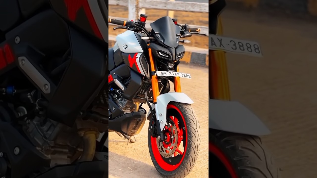 Yamaha Mt15 white 🤍 colour | Dekhta hi rahta hu sapne tere 