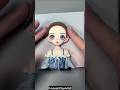 Cute Chinese Girl Clay Art: what makes a cute clay face come alive Part 1 #shorts #viral #girl