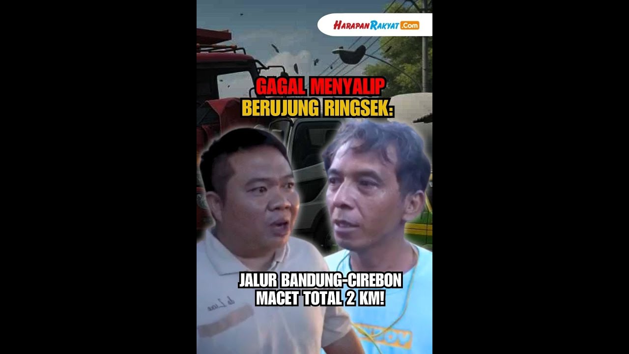 Tabrakan Beruntun di Sumedang Melibatkan Dua Truk dan Angkot, Dua Orang Luka Berat
