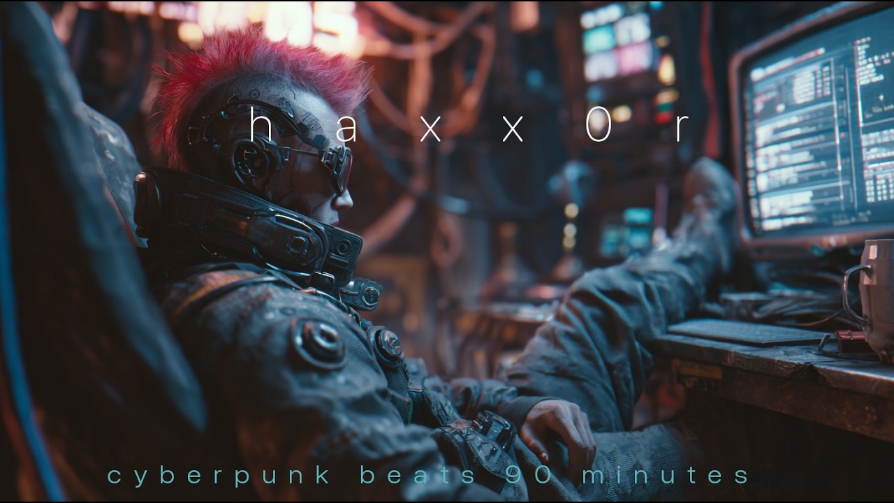 haxx0r cyberpunk beats | 90 minute mix