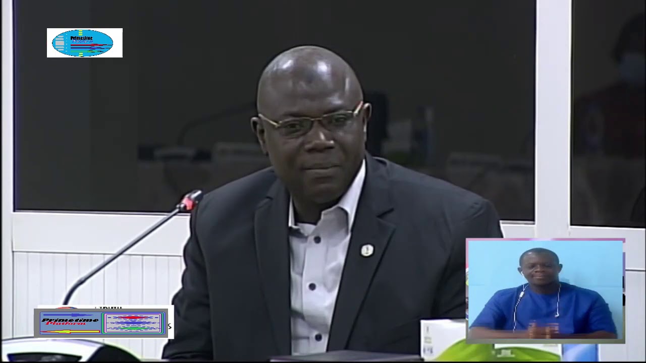 MA Bah Former Army Officer and Former Interior Minister Of Gambia appears before The TRRC Gambia