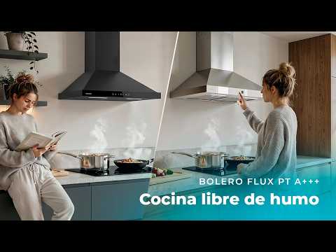 Campanas extractoras - Bolero Flux PT 504400 Inox A+++