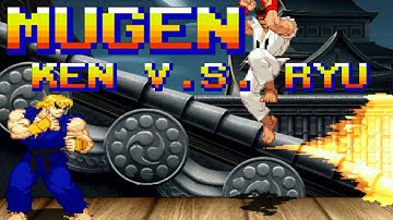 Mugen Ken VS Ryu  Stage Marvel VS Capcom Screenpac