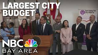 SF Mayor Daniel Lurie signs largest city budget ever