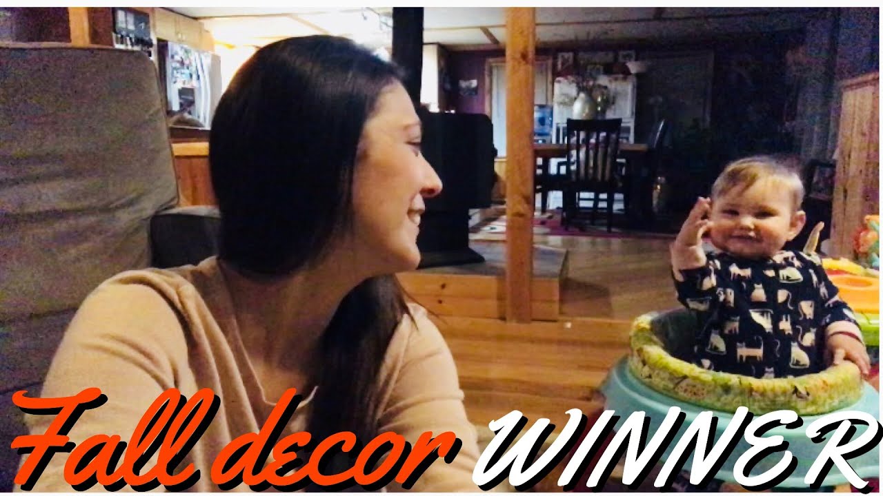 WINNER OF FALL GIVEAWAY 2018