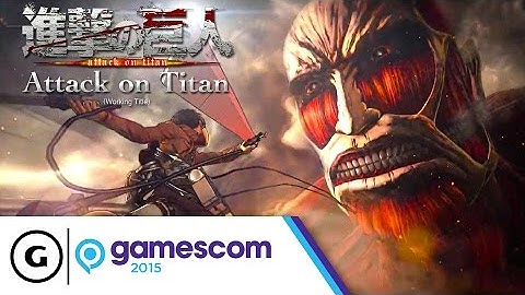 Attack on Titan (Working Title) Teaser Trailer - Gamescom 2015